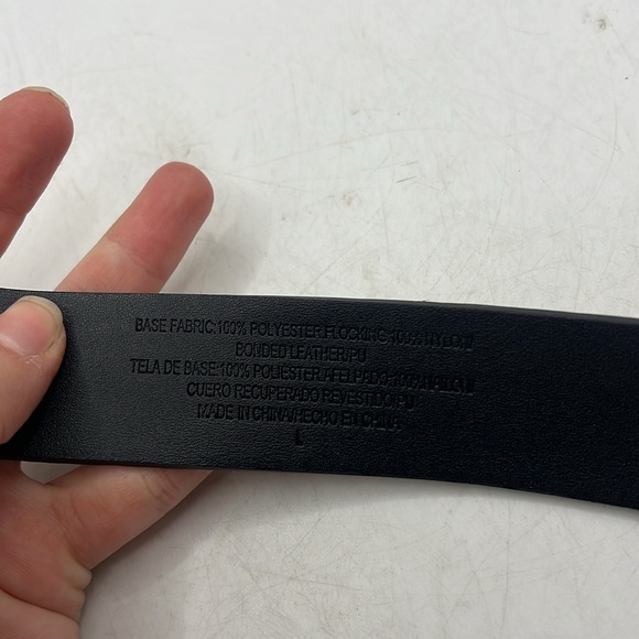 Universal Thread Womens Spotted Leopards Belt Tan Black Size L - Picture 4 of 10